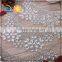 Fashion Snowflake Iron On Bling Bling Crystal Mesh Fabric Rhinestone