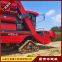 Combine harvester modified track chassis with strong mud passing performance