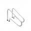 Customized Swimming Pool Accessories Handrail Steel 304 and 316 Swimming Pool Ladder Swimming Pool Handrail