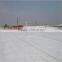 PET short fiber needle punched nonwoven geotextile