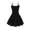 Sweet and spicy girl ballet-style lace wrap-around halter dress with a fitted waist and elastic waistband, A-shaped, with a fluffy short skirt and a charming atmosphere.