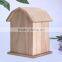 Top quality handmade wooden bird hose/pet house, decorated wooden bird house