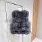 Autumn and winter new full skin fox fur grass vest bread style vest medium long fur coat for women