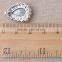 New Model Jewelry Gold Drop Pendant Big Stone American Diamond Necklace Sets