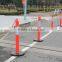 Road side traffic delineator warning post flexible road post