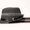 Star Favourite Trend All-match Man Women Trilby Fedora Cap With Leather Buckle