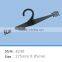 black plastic clothes hanger for lingerie