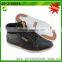 fashion lightweight waterproof middle heel jeans leather boots men