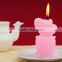 C19 Promotional heart candle decoration candle
