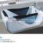 Economic Acrylic Glass both side Massage Bathtub/Air Massage Bathtub with pillow