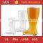 Different capacity glass beer boot cups stein