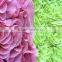 Ribbon Work Embroidery Designs Chiffon Flower Rose Embroidery on Mesh Fabric