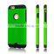 For iPhone 6G hybrid combo TPU and hard pc protective case
