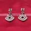 New Jewelry Fashion White Crystal Drop Dangle Earring