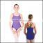 C2046 whoelsale kids dance leotard in cotton lycra leotard camisole leotard