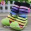 top quality baby shoe socks with rubber sole, floor sock shoes