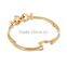 2015 new 18k Thick gold bracelet opal crystal bracelet and horse eyes crystal bracelet