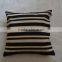 stripe printing Cotton Cushion with PP Filling