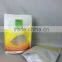 zip lock stand up plastic coffee bag pouch with valve