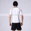 2015 Wholesale custom blank short sleeve soccer jersey top thai quality