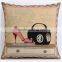 life simple design double side jacquard cushion cover cheap pillow case