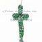 Paracord Christmas Ornaments Cross Religious Paracord Keychain Custom Colorful Christmas Ornaments