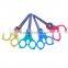 Shears scissors with color plastic handle paper cutting student scissors