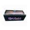 Art card box, foldable box with lips