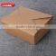 Disposable kraft paper fast food packaging box sushi boxes lunch boxes