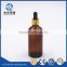 Amber 30ml cylinder glass bottle essential oil bottle