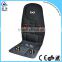 Lumbar seat back vibrating massage cushion with heating for home and car