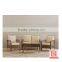 China supplier sell light weight outdoor white patio modular sofa set rattan furniture