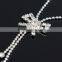 Beautiful DIY Butterfly Girls Pearl Charming Bracelet Wholesale J061986F08Y for shoes and wedding sash