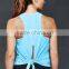 Wholesale Ladies Summer Custom Tie Back Womens Gym Cool Tank Top