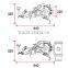 D114 Outdoor Lighting Fixture Street Light Pole Arms