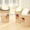 colorful dust bin/colorful kitchen waste bin/houses container plastic waste bin