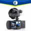 G-sensor X3000 Dual Lens HD 2.7" GPS Car DVR Driving 1080p wireless Dash cam Camera Video Recorder with gps