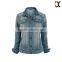 2015 Korean Style Women Clothing Wholesale Denim Jean Jacket (JXW1520)