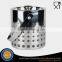 Premium Double Wall Metal Stainless Steel Ice Bucket