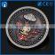 Factory OEM two tone antique silver challenge coins