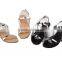 CX302 ladies neswest flat sandals with gossy straps