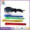 Hot sell nylon back to back cable ties, self adhesive hook loop cable tie, eco-friendly hook loop cable ties