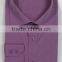 Purple checks custom tailor shirt for men