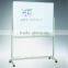 customed white paint magnetic whiteboard with plastic frame
