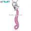 925 Sterling Silver Rhodium Plated Cubic Zirconia Charm Fox Pendants Necklaces Women