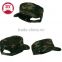 Flat top military style snapback for officer cap