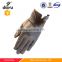 DIY lady leather glove long leather gloves hand gloves with leather ball fur