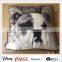 Photo Real Dog Printing Plush Pillow