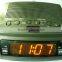 Radio Controlled LED Clock, Hotel Dual Alarm Clock Radio