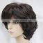 Brown Curly Women Female ladies Daily Hair Fluffy Wig N540